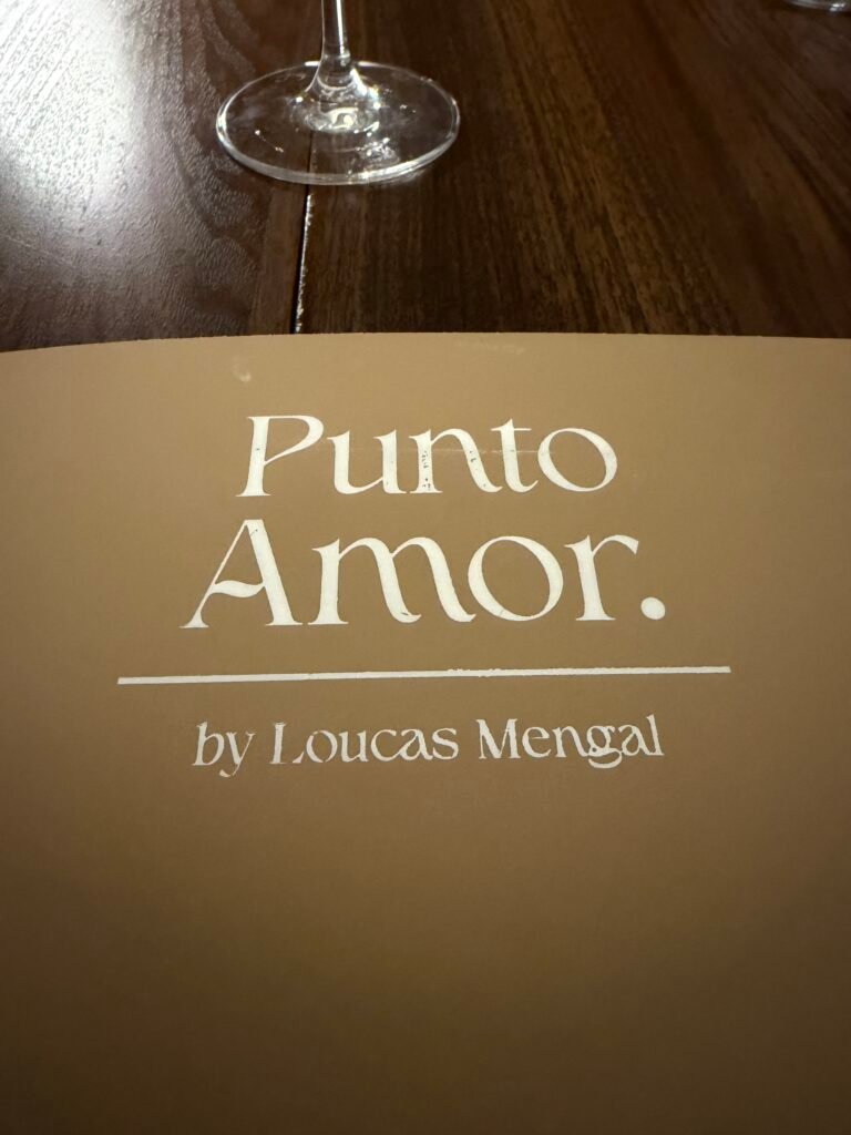 Restaurant du chef Loucas Mengal le Punto Amor Campoamor