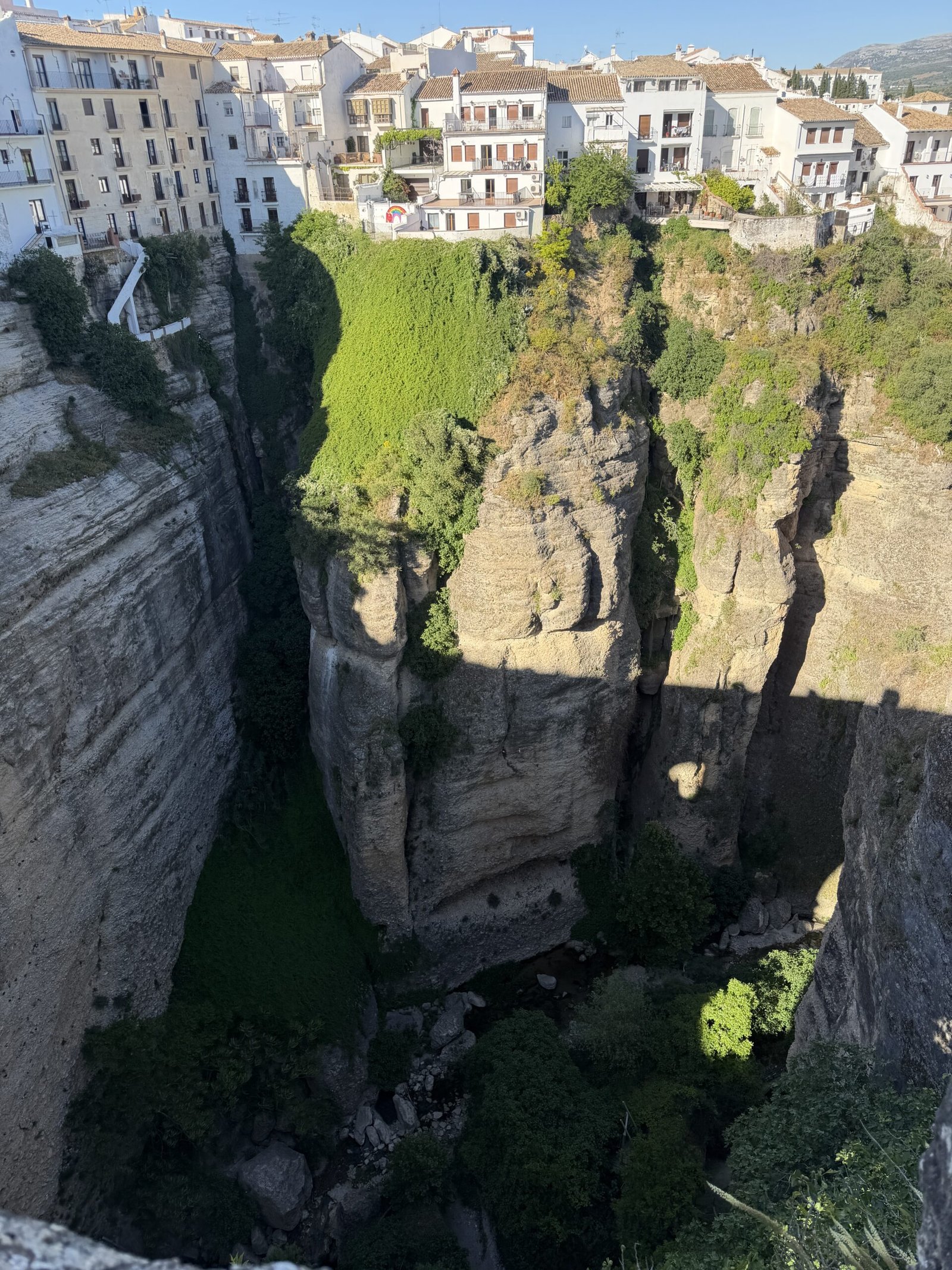 Vue du haut du pont