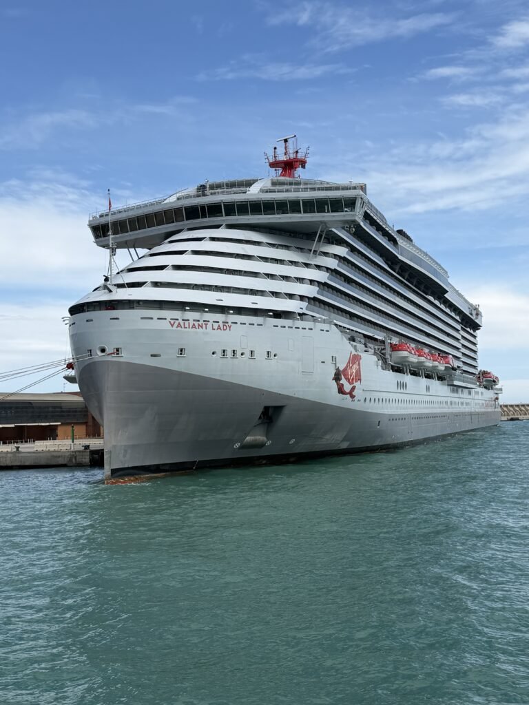 Vue sur un bateau ce croisière