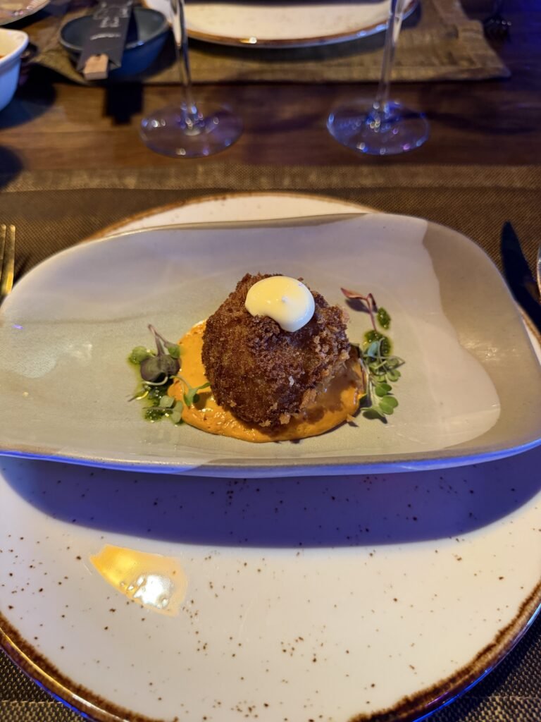 Croquetas au restaurant La Fusion à La Mata
