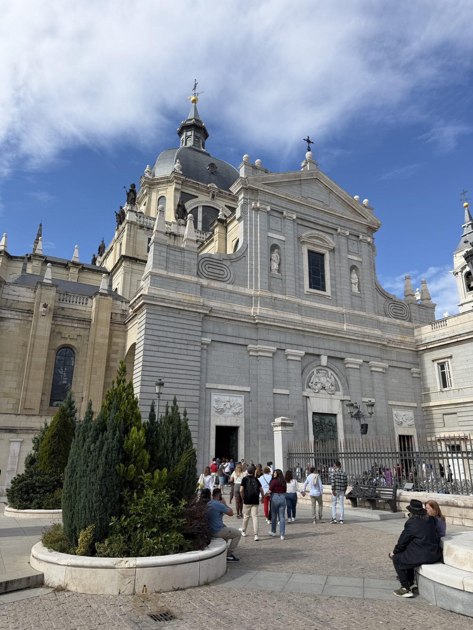 La cathédrale de l'Almudena à Madrid