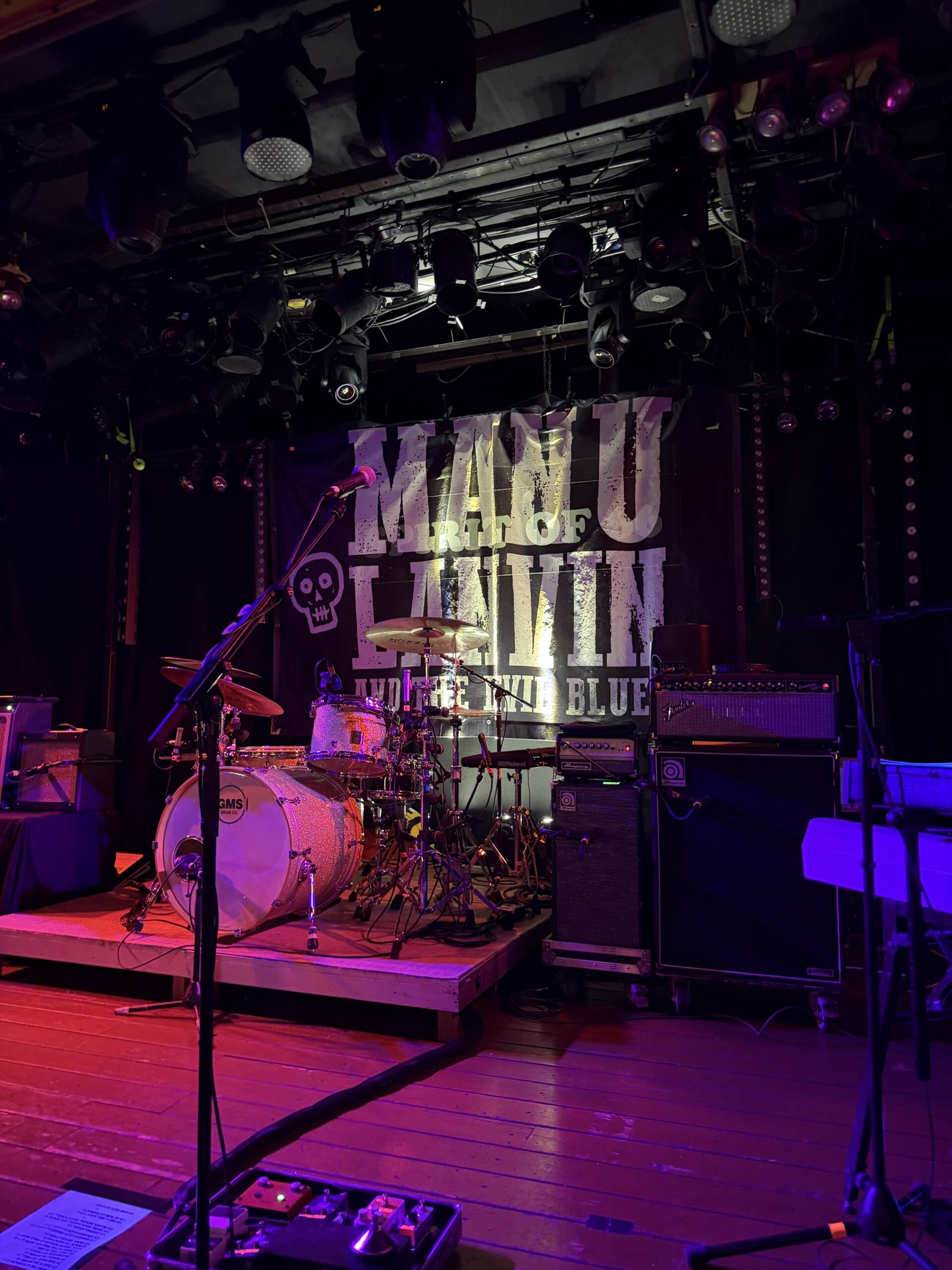 Concert de Manu Lanvin au Spirit of 66 à Verviers